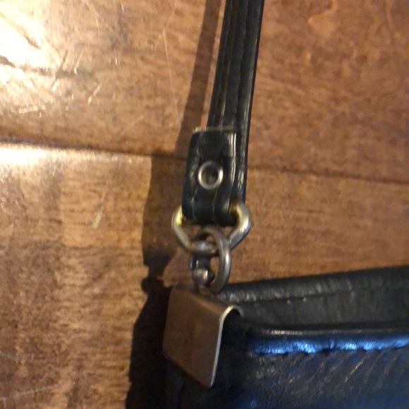 Vintage Leather Karnig Mann Handbag Made in Canada 1980s - Picture 3 of 5